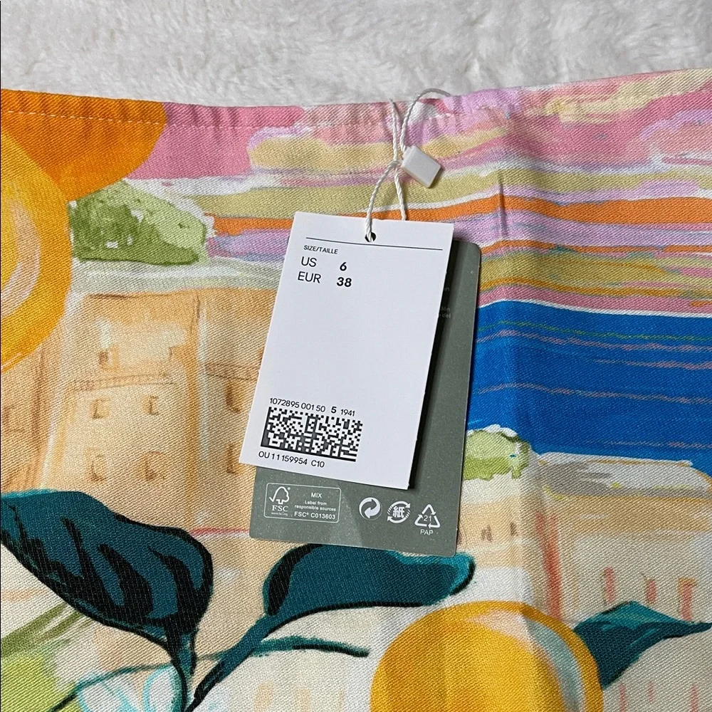 NWT H&M Colorful Mini Skirt - Picture 5 of 11